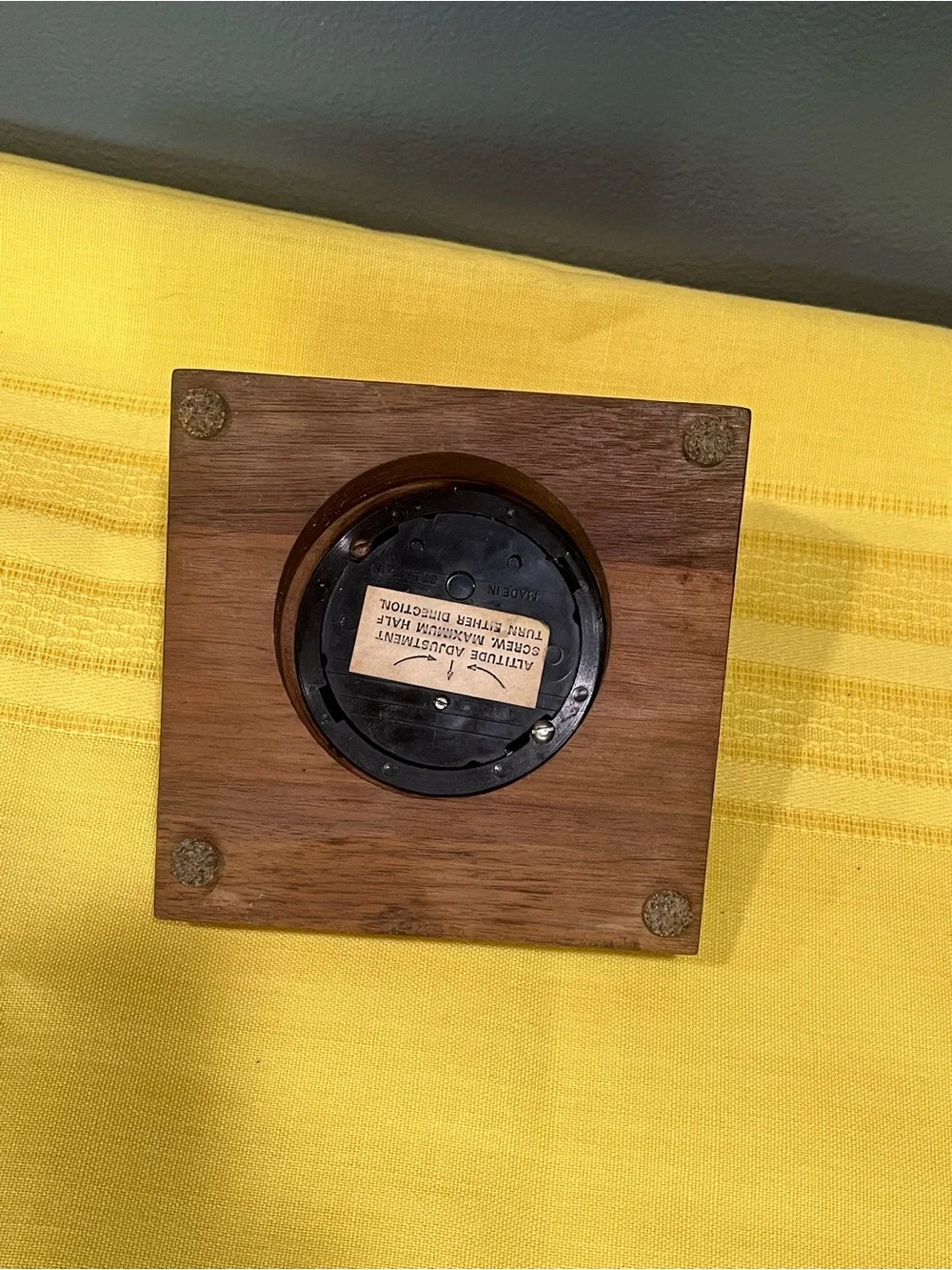 Vintage Airguide Desk Weather Station Barometer 🇬🇧